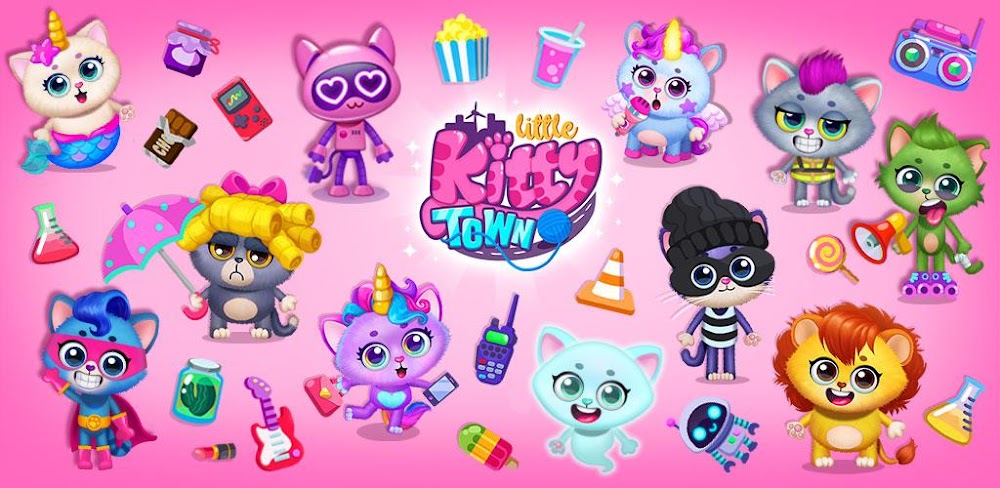 Little Kitty Town v1.3.134 MOD APK (Unlocked)
