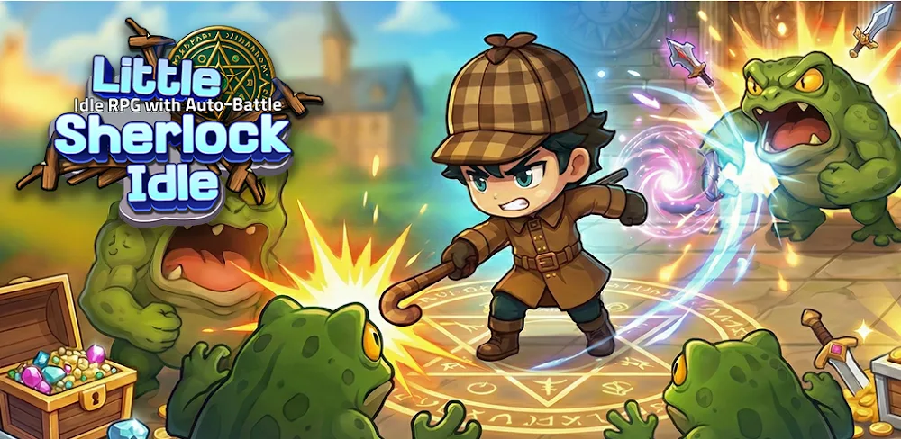 Little Sherlock Idle RPG v1.0.3 MOD APK (Menu, Damage, God Mode)