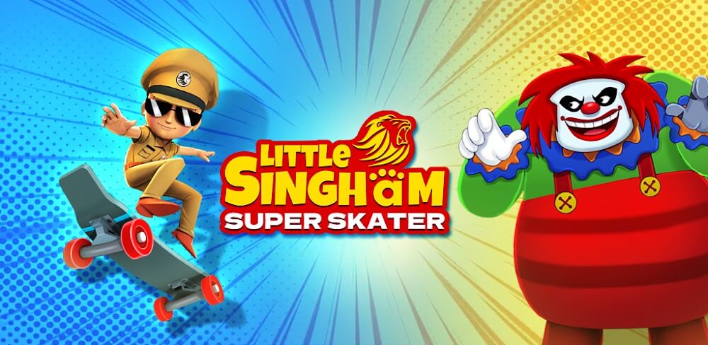 Little Singham Super Skater v1.0.492 MOD APK (Unlimited Spins)