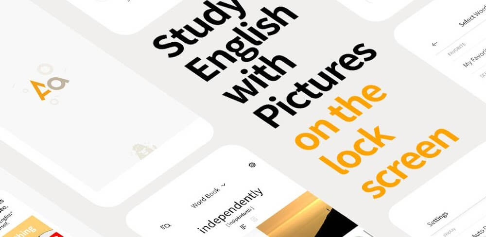 Lockscreen English Dictionary v1.9.14 MOD APK (Premium Unlocked)