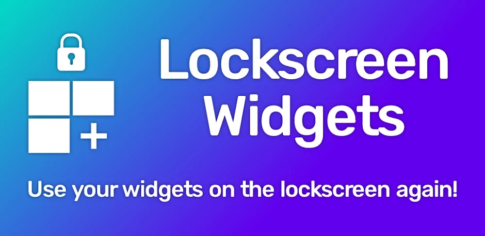 Lockscreen Widgets and Drawer v4.1.2 APK (Full Version)