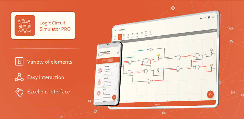 Logic Circuit Simulator Pro v39.0.2 APK + MOD (Premium Unlocked)