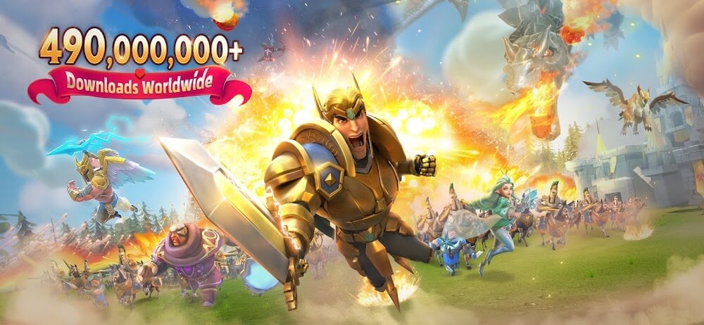 Lords Mobile v2.194 MOD APK (Auto Battle, Unlock VIP, Resources)