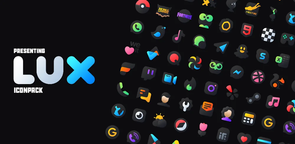 LuX IconPack v5.5 APK (Full Version)
