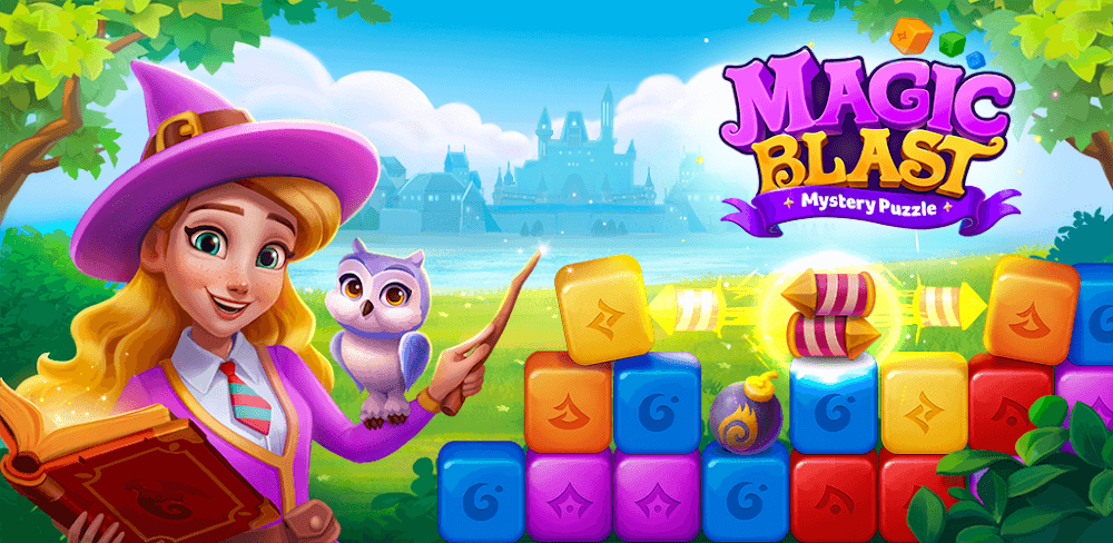 Magic Blast: Mystery Puzzle v2604.0.2 MOD APK (Unlimited/Money, Lives, Boosters)
