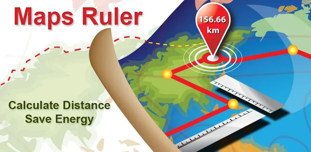 Maps Ruler Pro v4.0.3.GMS APK (Full Version)
