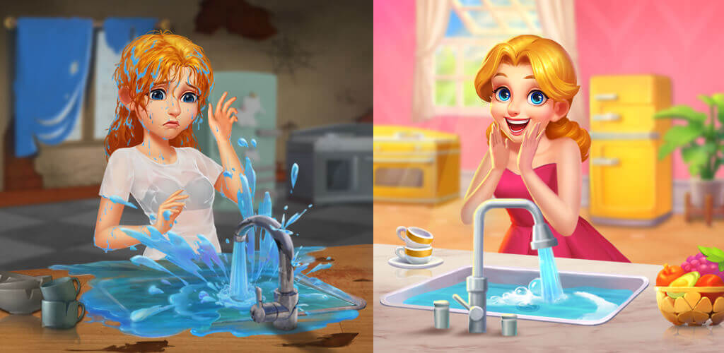 Matchington Mansion v1.203.0 MOD APK (Unlimited Moves, Coins)