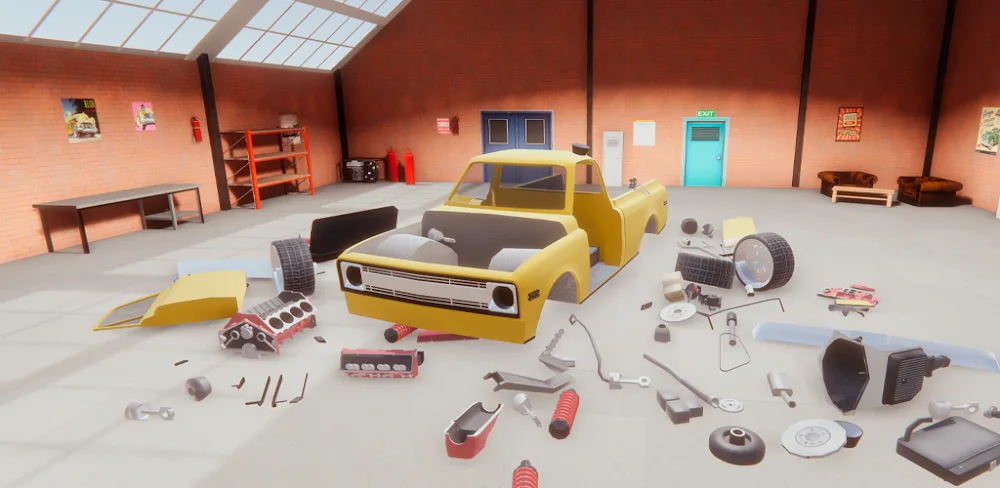Mechanic: Car Tuning Simulator v26 MOD APK (Free Purchase)