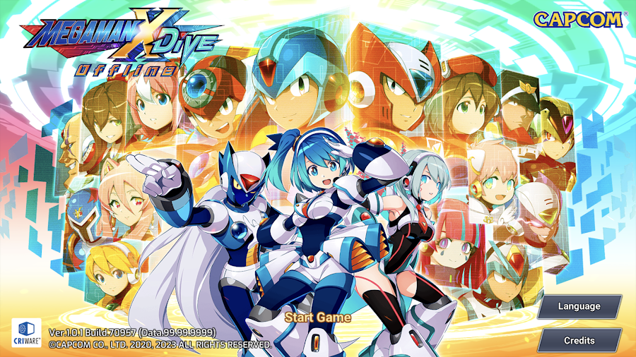 MEGA MAN X DiVE Offline v1.0.1 MOD APK (Full, God Mode, High Damage)
