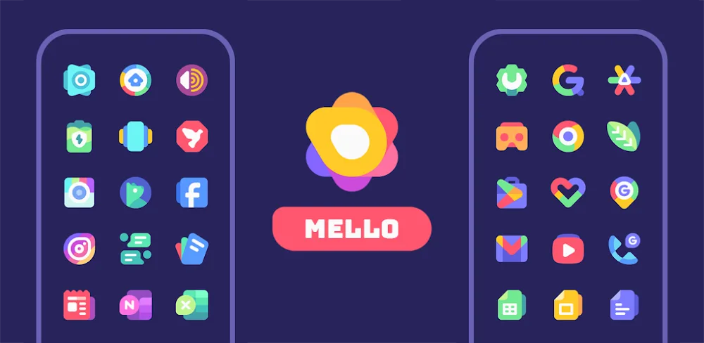 Mello Icon Pack v1.6.3 Full (Full Version)
