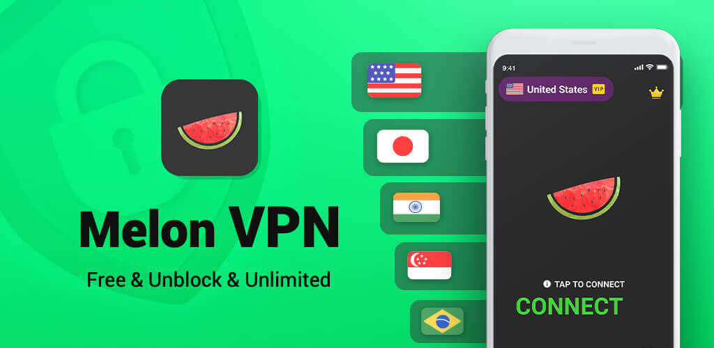 Melon VPN v9.0.245 MOD APK (VIP Unlocked)