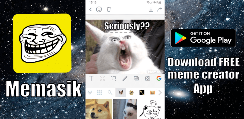 Memasik - Meme Maker v8.1.0 MOD APK (Premium Unlocked)