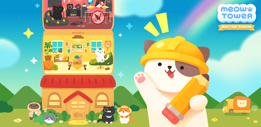 Meow Tower v3.5.302 MOD APK (Unlimited Money)