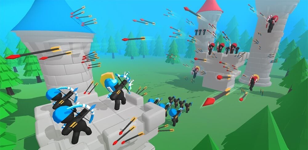 Merge Archers v1.8.5 MOD APK (Unlimited Money, No Ads)
