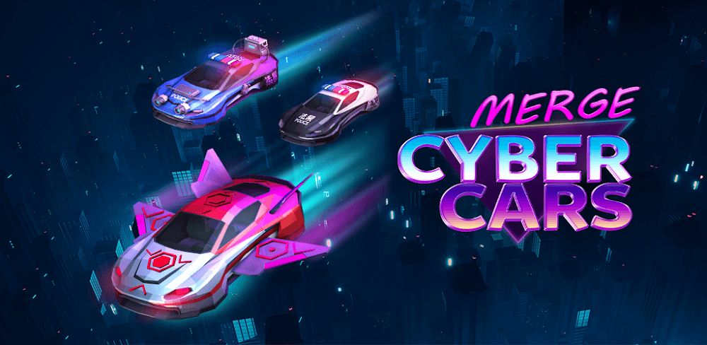 Merge Cyber Car: Highway Racer v2.26.3 MOD APK (Unlimited Money)