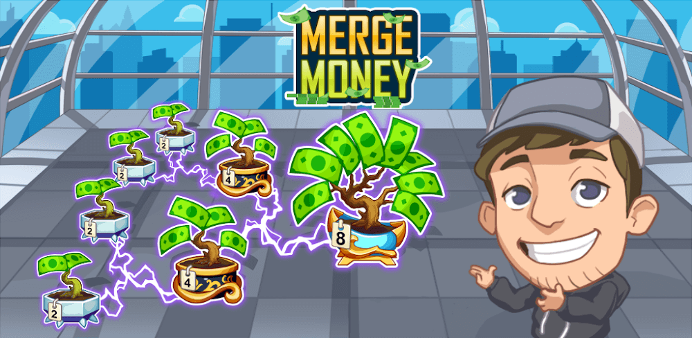 Merge Money MOD APK v40.0.2.62 (Unlimited Gems)