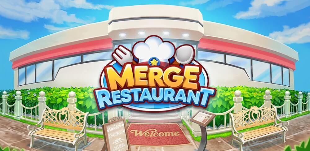 Merge Restaurant MOD APK v2.40.13 (Free Shopping)