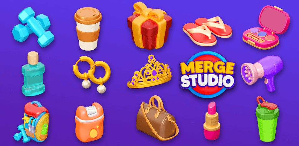 Merge Studio v4.4.7 MOD APK (Unlimited Diamods/Coin/Energy)