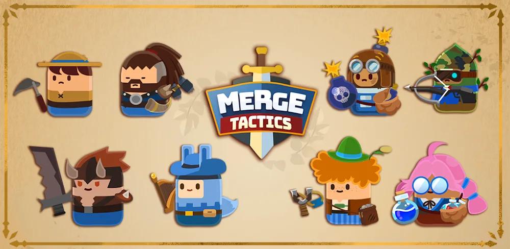 Merge Tactics: Kingdom Defense v1.8.3 MOD APK (Damage Multiplier, Unlimited Gem)