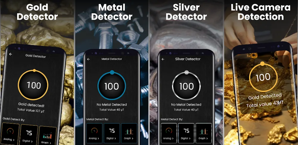 Metal Detector - Metal Finder v5.1.0 MOD APK (Premium Unlocked)