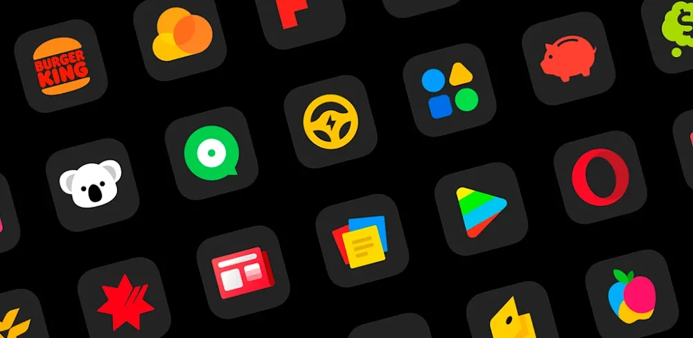 MiDark - Icon Pack v6.7 APK (Full Version)
