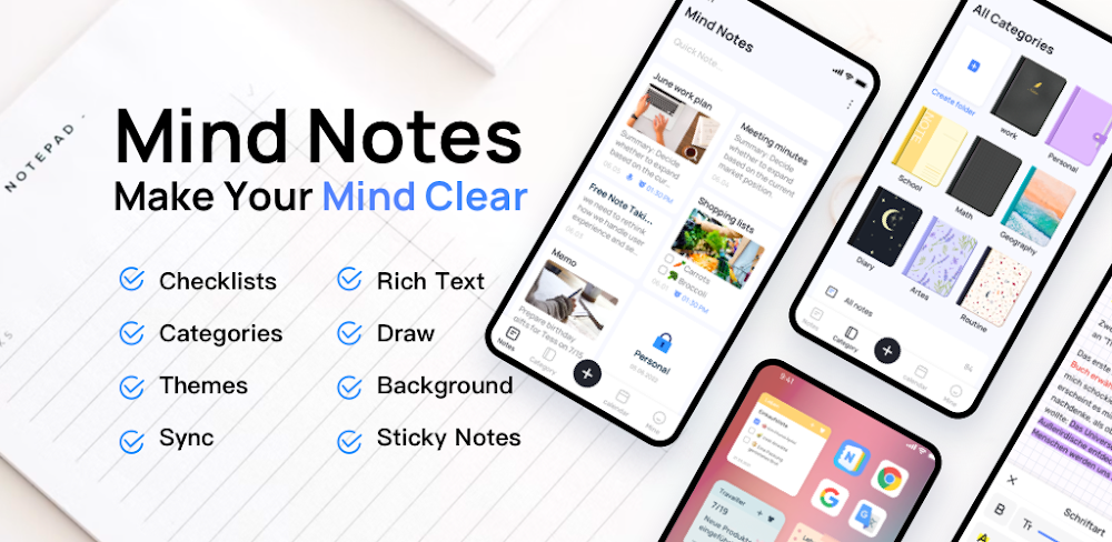 Mind Notes v1.1.02.0416 MOD APK (Premium Unlocked)