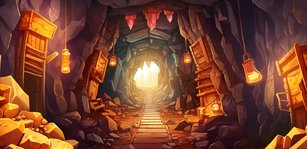 Miner Depths v1.84 MOD APK (Menu, Emeralds, Fuel Increase)