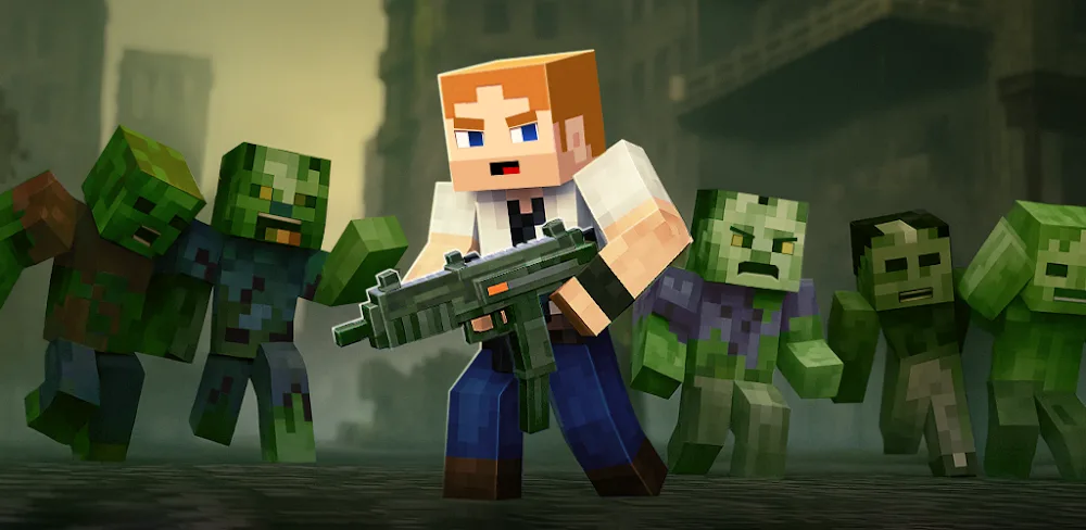 MineZ Survivor v1.0.24 MOD APK (Menu, Attack, God Mode, Free Upgrade)