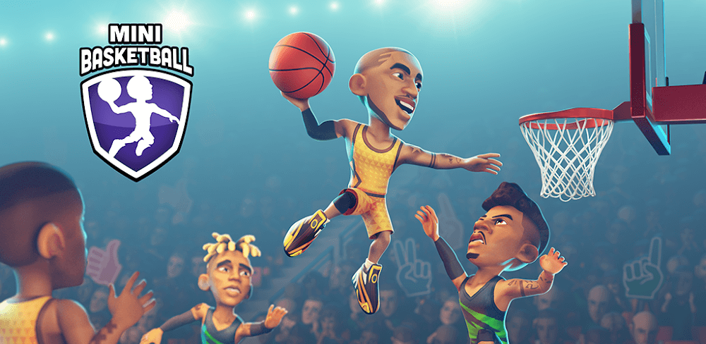 Mini Basketball v1.6.18 MOD APK (Dumb Enemies, Speed)