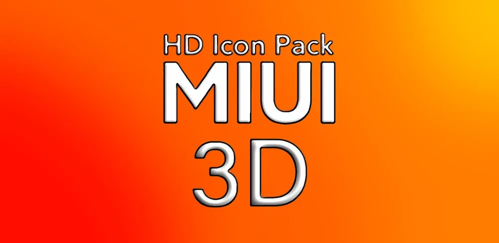 MIUl 3D - Icon Pack v9.8 APK (Full Version)