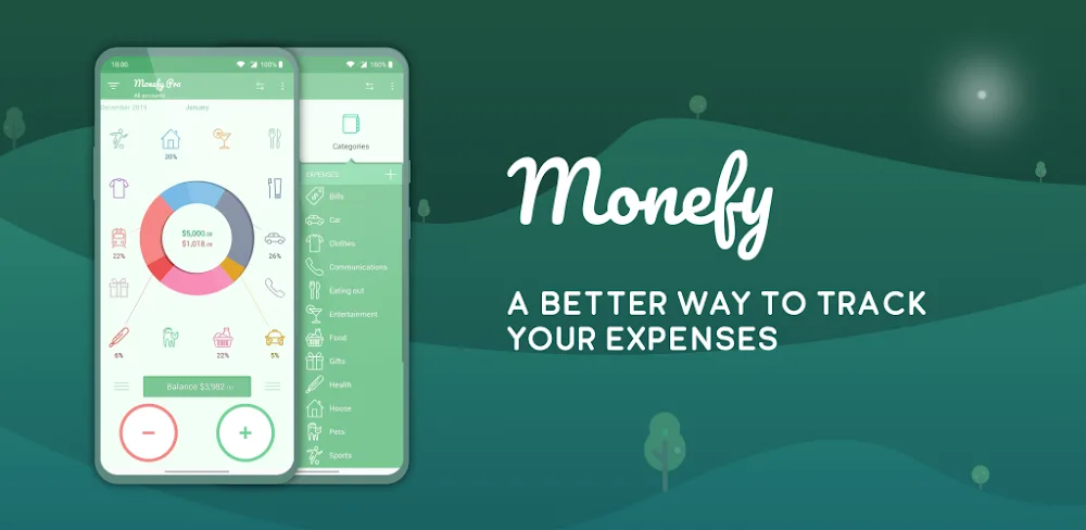 Monefy v1.22.10 MOD APK (Premium Unlocked)