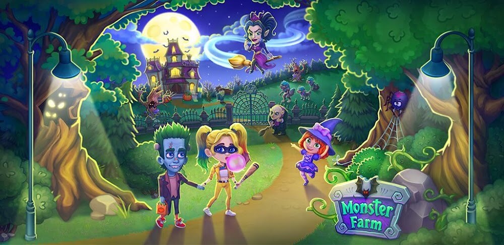 Monster Farm. Family Halloween v2.50 MOD APK (Unlimited Money)