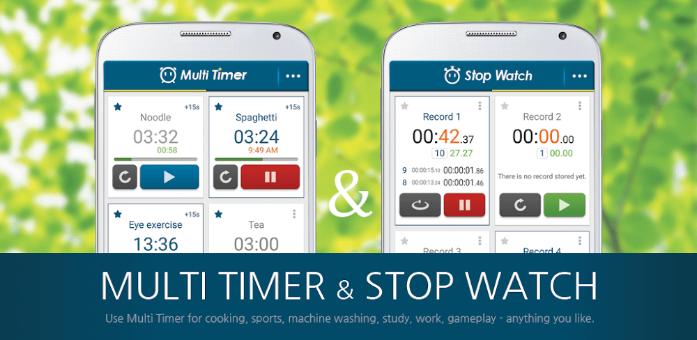 Multi Timer StopWatch v2.14.9 MOD APK (Premium Unlocked)