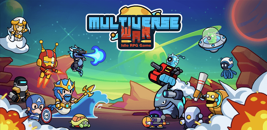 Multiverse War: Idle RPG v1.1.3 MOD APK (Menu, Money, Damage)