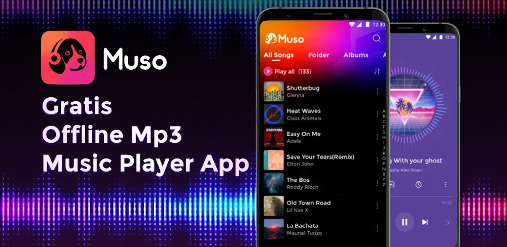 Muso Music Player v1.3.10 MOD APK (Premium Unlocked)