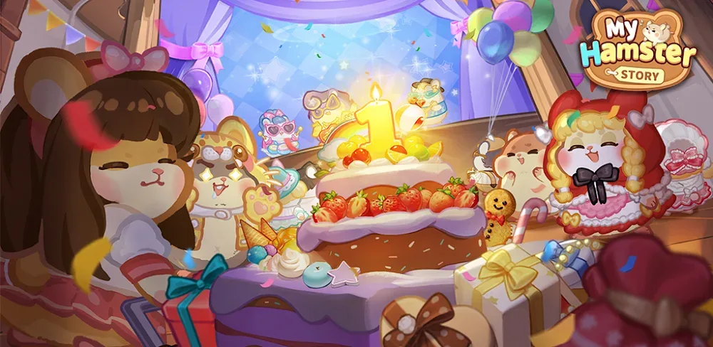 My Hamster Story v8.0.0 MOD APK (Menu, Gem Always Increase)