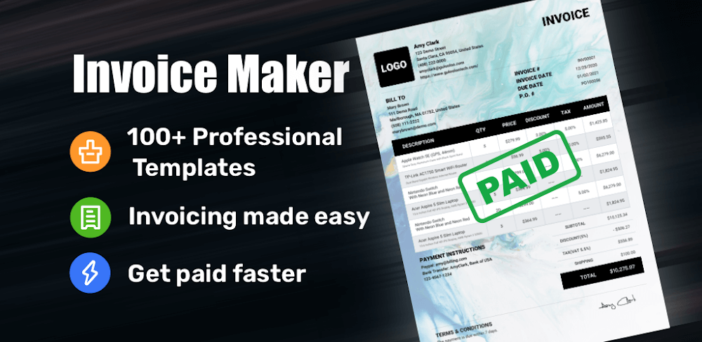 My Invoice Generator & Invoice v1.02.64.0528 MOD APK (Premium Unlocked)