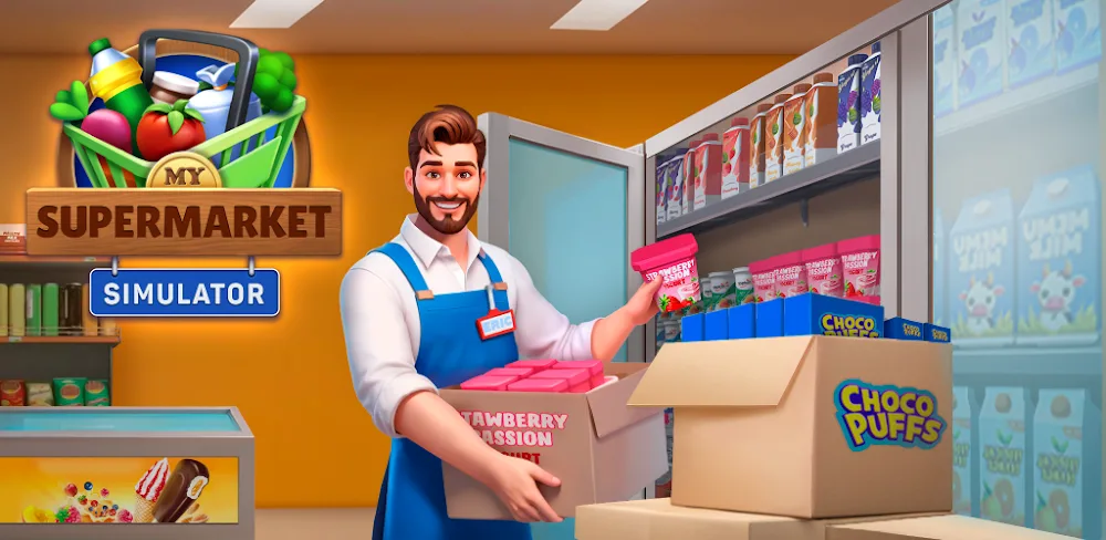My Supermarket Simulator 3D v1.32.2 MOD APK (Money, Packs Purchased)