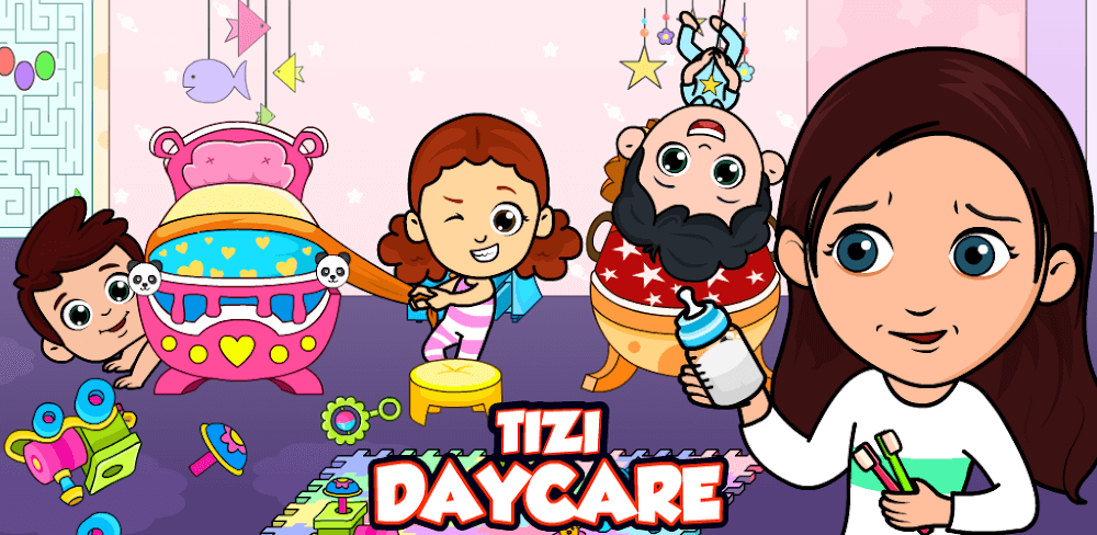 My Tizi Town Daycare Baby v3.1.6 MOD APK (Unlock Levels)