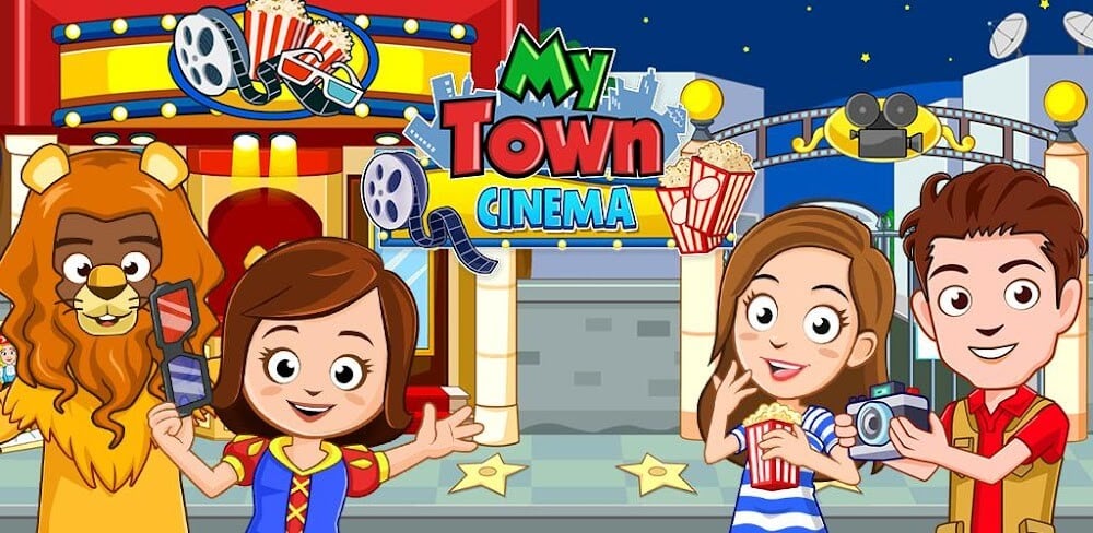 My Town: Cinema and Movie v7.03.02 MOD APK (Unlock All Characters)