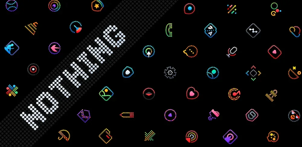 Neon : Dots Iconpack v4.5 APK (Full Version)