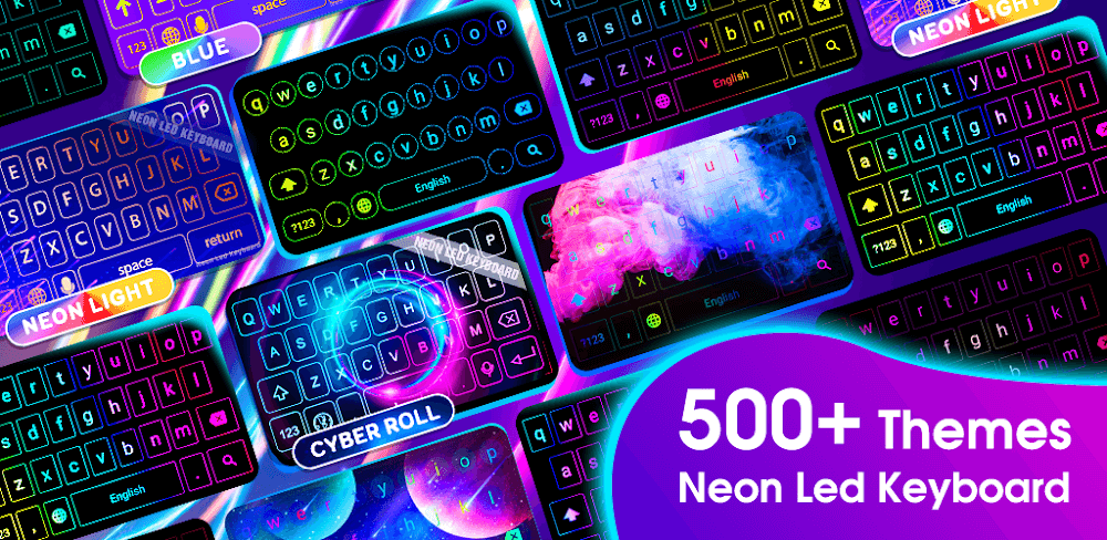 Neon LED Keyboard v4.2.0 MOD APK (Premium Unlocked)