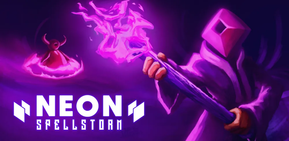 Neon Spellstorm v1.2.1 MOD APK (Unlocked, Gold, God Mode)