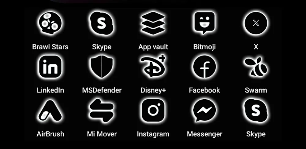 Neon-W Icon Pack v2.5 APK (Full Version)