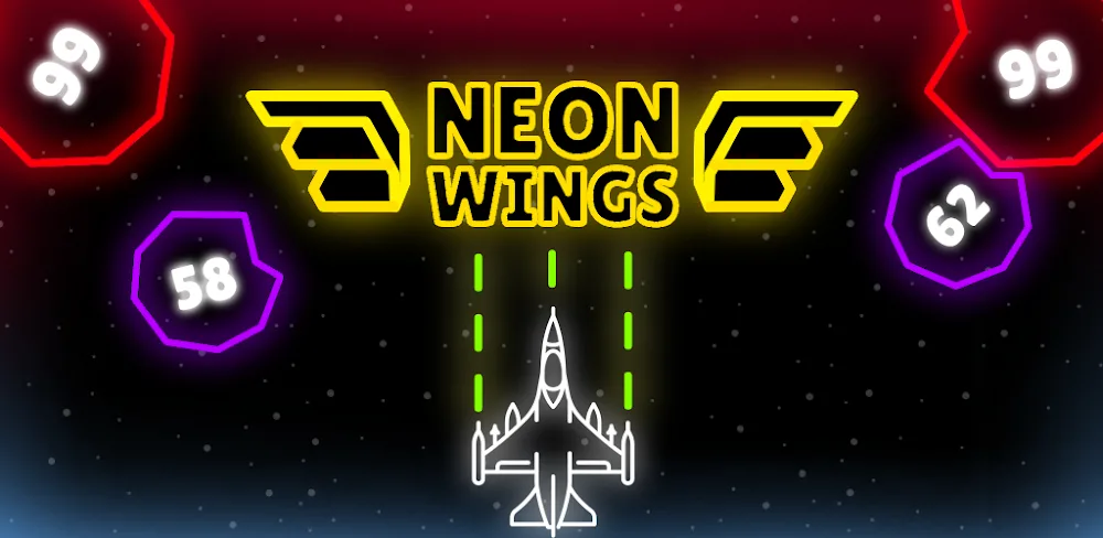 Neon Wings v1.0.14 MOD APK (Menu, Free In-App Purchase)