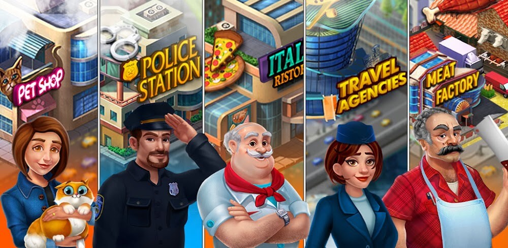 NewCity: Town Building Farming v2.42.0 MOD APK (Unlimited Money)