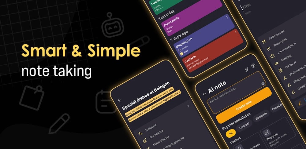 AI Note Taker v11.0.1 MOD APK (Premium Unlocked)