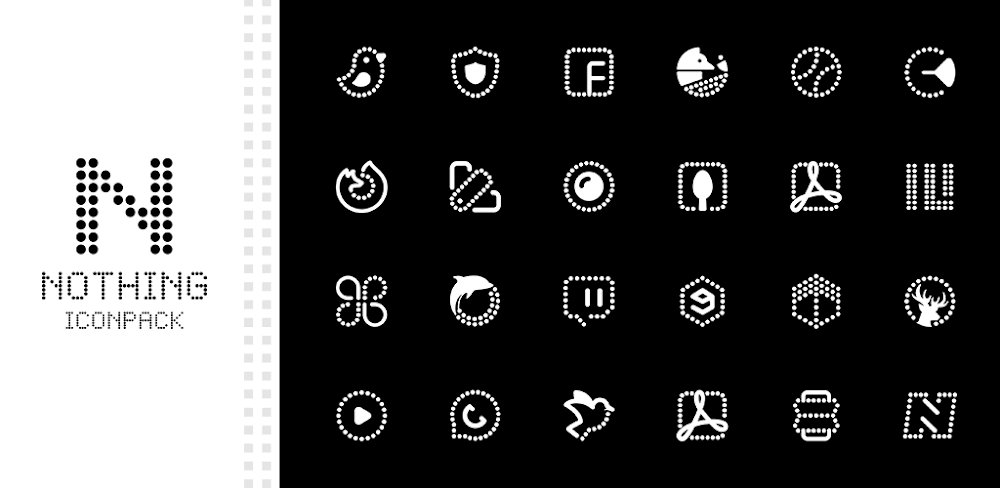 Nothing Icon Pack v4.5 APK (Full Version)