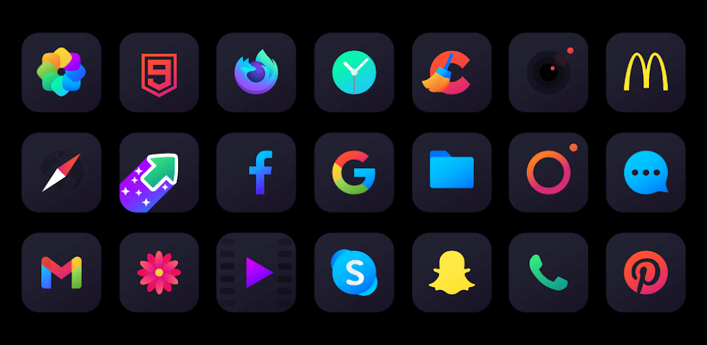Nova Dark Icon Pack v7.3.1 APK (Full Version)
