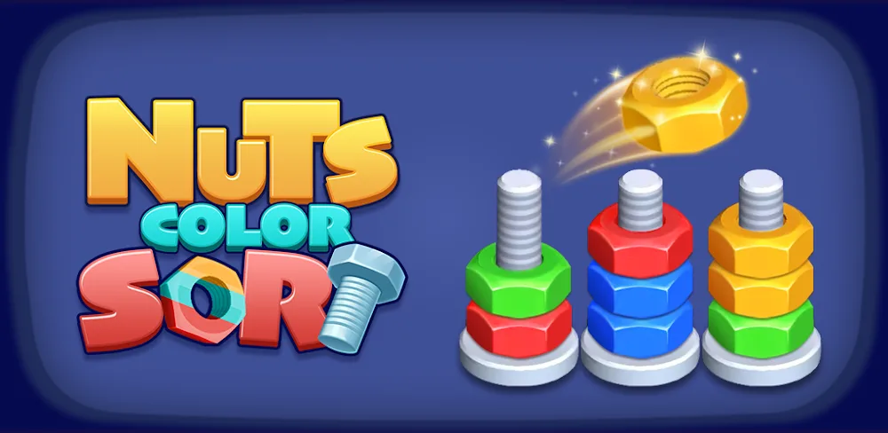 Nuts Color Sort v1.26.0 MOD APK (Menu, Unlimited All)